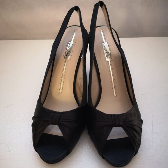 New in Box Sam & Libby Ladies Open Toe Black Sling Back Size 9M Sandals - Picture 4 of 11